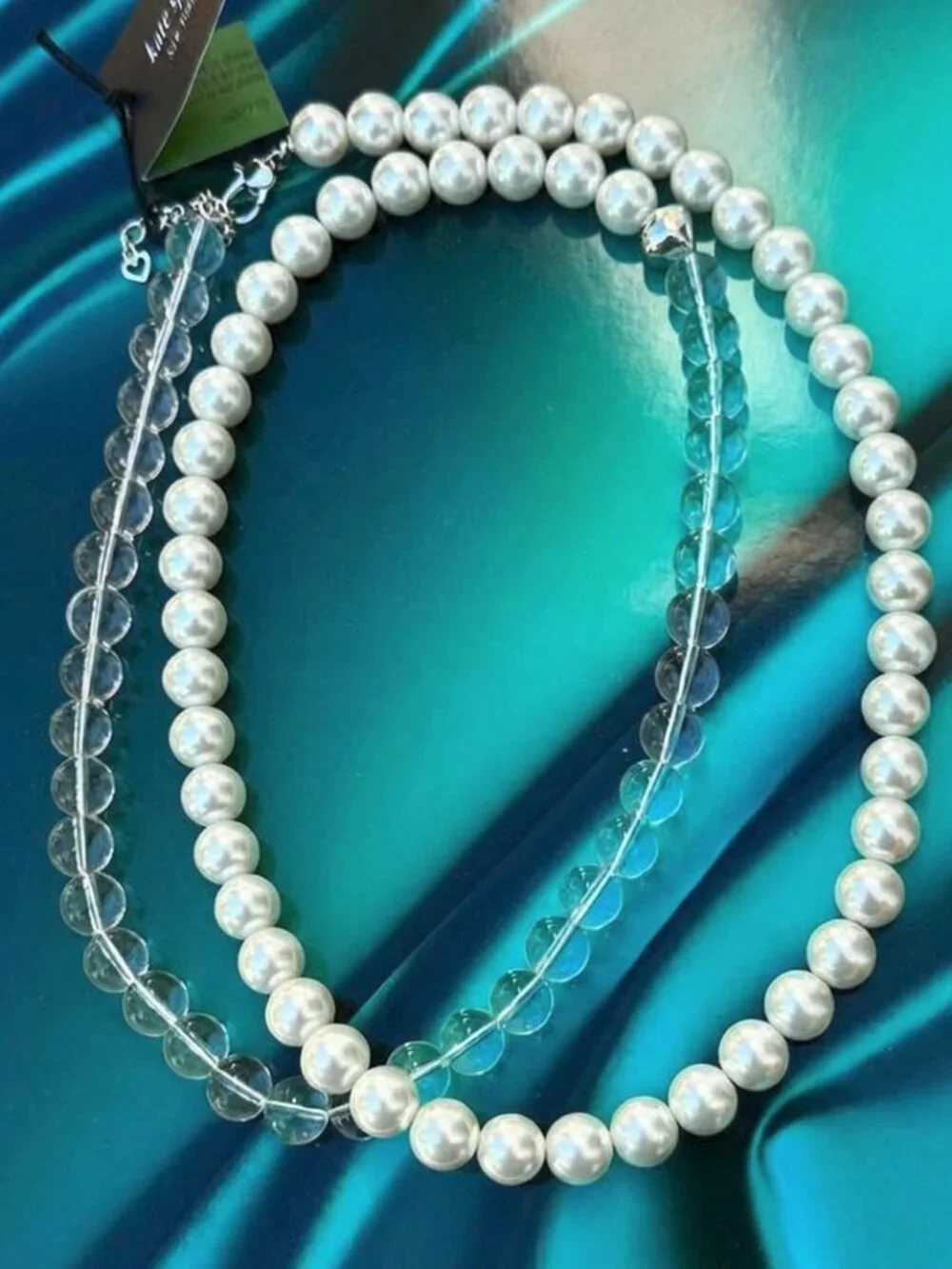 Kate Spade Pearly Long Necklace 34